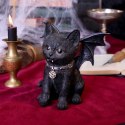 Vampuss 16cm Black Bat Cat Figurine - kot wampir