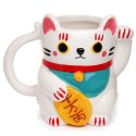 Kubek ceramiczny Kot Szczęścia Maneki Neko 450ml