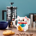 Kubek ceramiczny Kot Szczęścia Maneki Neko 450ml