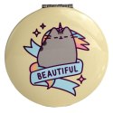 Lusterko składane Kot Pusheen Pusheenicorn - żółte