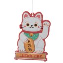 Odświeżacz powietrza Maneki Neko Lucky Cat – Biały Jaśmin