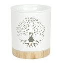 Palnik olejowy White Tree of Life Cut Out Oil Burner