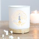 Palnik olejowy White Tree of Life Cut Out Oil Burner