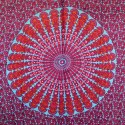 Sarong Mandala - Turkusowo-różowy