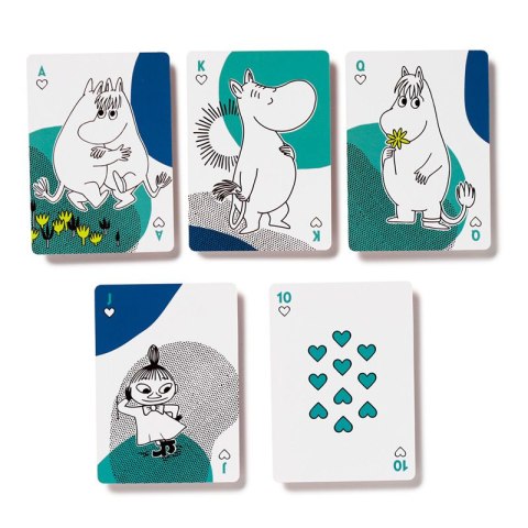 Standardowa talia kart do gry - Moomin Muminki