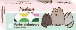 KOT PUSHEEN - Farby plakatowe 12 kolorów St.Majewski