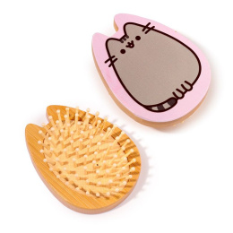 Bambusowa szczotka do włosów Kot Pusheen