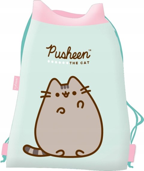 Worek na obuwie Kot Pusheen Cat Mint