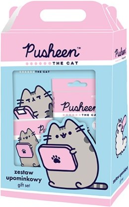 KOT PUSHEEN ZESTAW PLASTYCZNY UPOMINKOWY WYPRAWKA