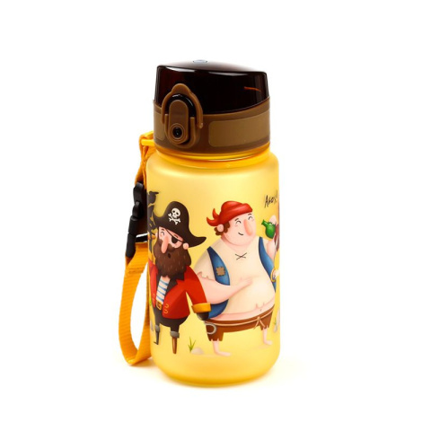 Butelka na wodę dla dzieci bidon niekapek Jolly Rogers Pirates Pop Top 350 ml