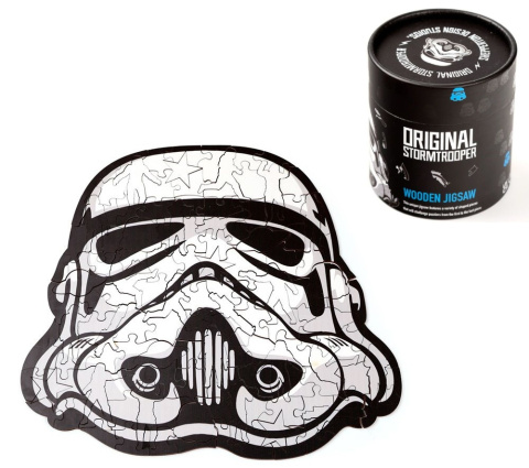 Drewniane puzzle 130 elementów - The Original Stormtrooper - Star Wars