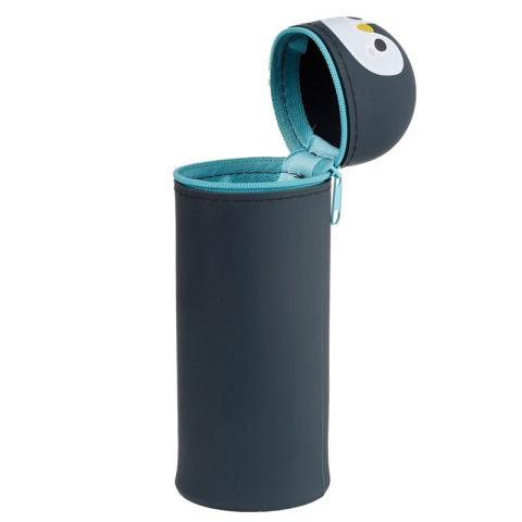 Piórnik stojący z silikonu Adoramals - Pinwgin