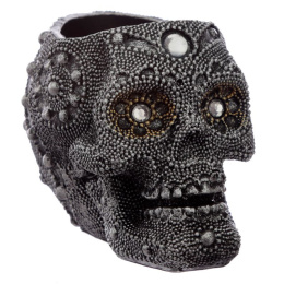 Stojak na świeczki tealight Ozdobne czaszka - Skull 6cm