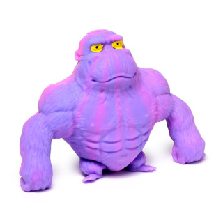 Rozciągliwa zabawka fioletowy goryl 18 cm