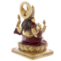 Statuetka Złoto Czerwony Ganesh 14cm