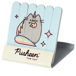 Kot Pusheen Jednorożec - Zestaw 6 Pilników do paznokci - niebieski