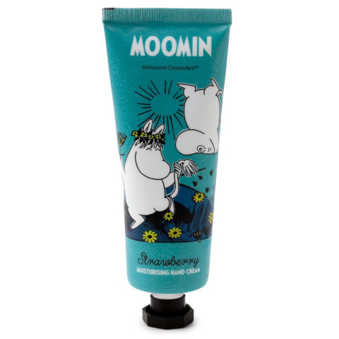 Moomin Muminki - Nawilżający Krem do Rąk 75ml - Truskawka