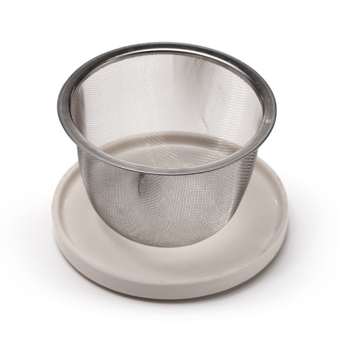 Ceramiczny kubek z Zaparzaczem I pokrywką VW Volkswagen T1 Camper Bus