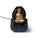 Meditating buddha water fountain - fontanna medytujący Budda 17,5cm