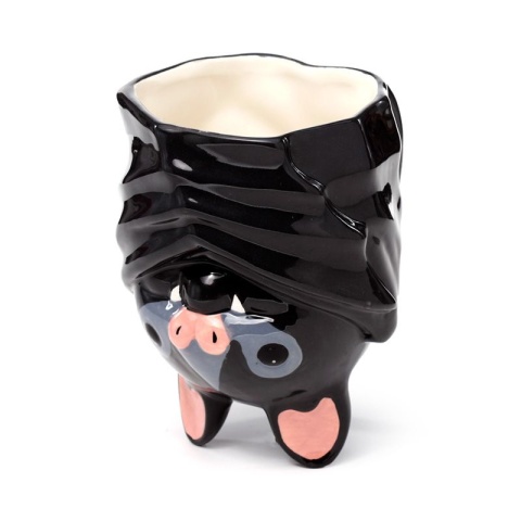 Kubek ceramiczny w kształcie odwróconego nietoperza 400ml