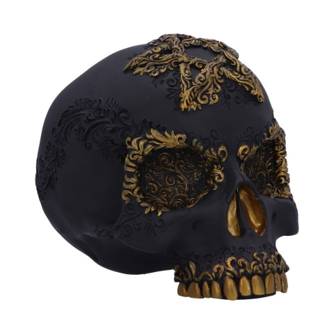 Czaszka Divine Demise Black and Gold Skull 15,5 cm