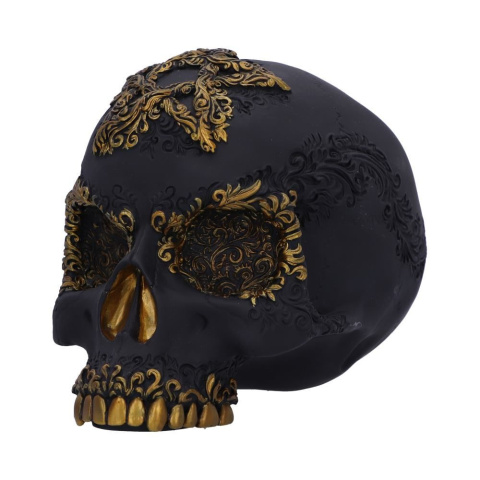 Czaszka Divine Demise Black and Gold Skull 15,5 cm