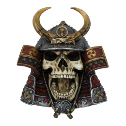 Czaszka Kabuto Armoured Samurai Warrior Skull 26.6cm