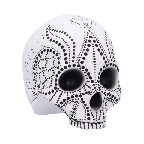 Czaszka Pointilist Skull Figurine (Large) 13.8cm