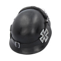 Czaszka Iron Cross Helmet and Goggles Biker Skull 15,5cm