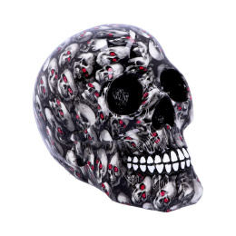 Czaszka Bloodshot Red-Eye Skull Ornament 18cm