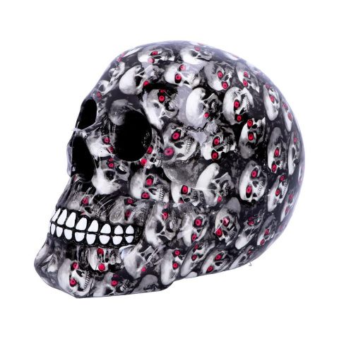 Czaszka Bloodshot Red-Eye Skull Ornament 18cm