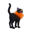 Furdinand Black Cat Feather Boa 23cm - czarny kot