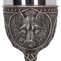 Kielich Wild Thirst Medieval Wolf Chalice 20cm - puchar