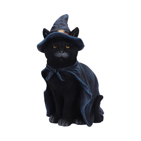 Czarny kot - Bewitching Witch Cat Figurine 18.5cm