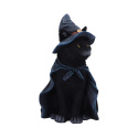 Czarny kot - Bewitching Witch Cat Figurine 18.5cm