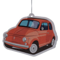 Odświeżacz powietrza Pomarańcza Retro Czerwony Fiat 500