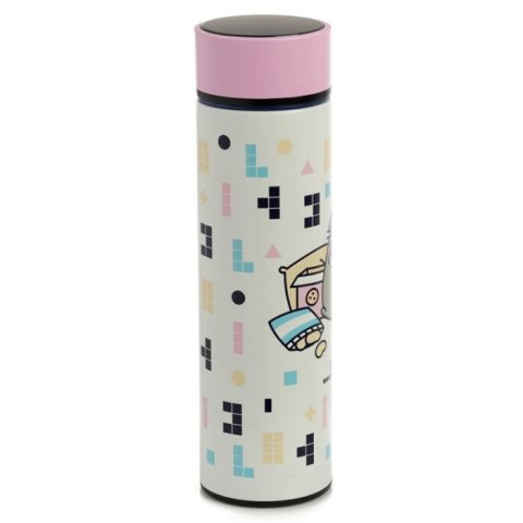 Butelka termiczna z termometrem Pusheen Kot Gaming 450ml