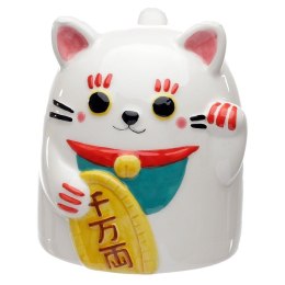 Ceramiczny Kubek - odwracany Kot Szczęścia Maneki Neko