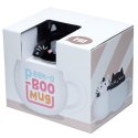 Ceramiczny kubek z przykrywką Podglądający Kot Feline Fine 500ml