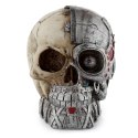 Czaszka Steampunk Skull Half Robot Head 12cm