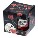 Doniczka domowa Czaszki i róże - Skulls & Roses 7,5cm