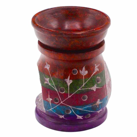 Kominek Zapachowy ze Steatytu - Hamsa (5 kolorów) 10cm