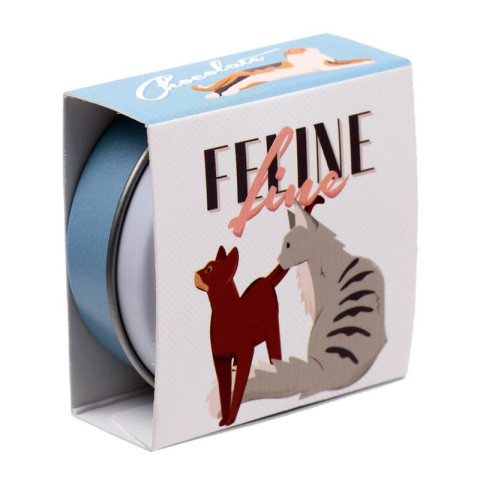 Balsam do ust w puszce Feline Fine Cat - czekolada