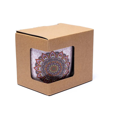 Kubek z zaparzaczem Mandala purple 400ml