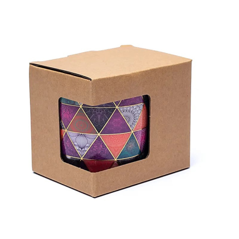 Kubek z zaparzaczem Patchwork 400ml