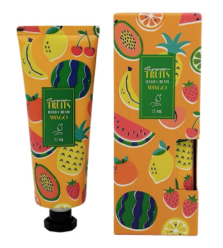 Letnie owoce - Nawilżający Krem do Rąk 75ml - Mango