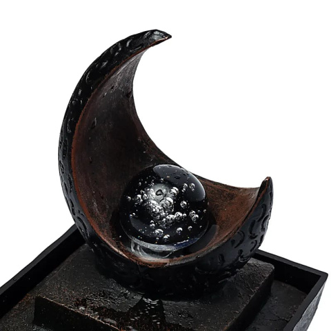 Water fountain moon - lampka fontanna 13cm