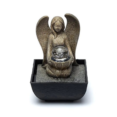 Water fountain angel - lampka fontanna 13cm