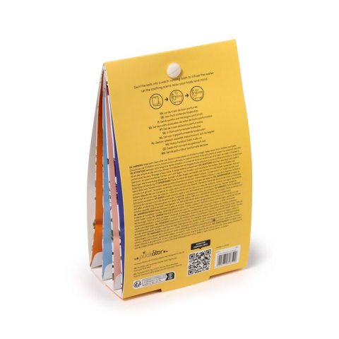 Sól do kąpieli, zestaw 4 saszetek - Nectar Meadows