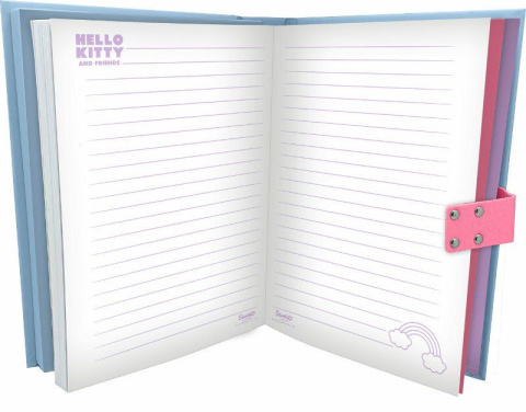 Sekretny pamiętnik zamykany na kod Hello Kitty